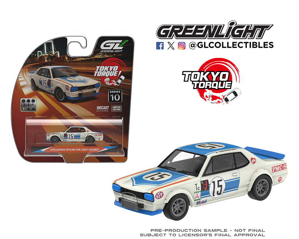 GL235110-B - Tokyo Torque Series 10 - 1972 Nissan Skyline Hakosuka 1:64