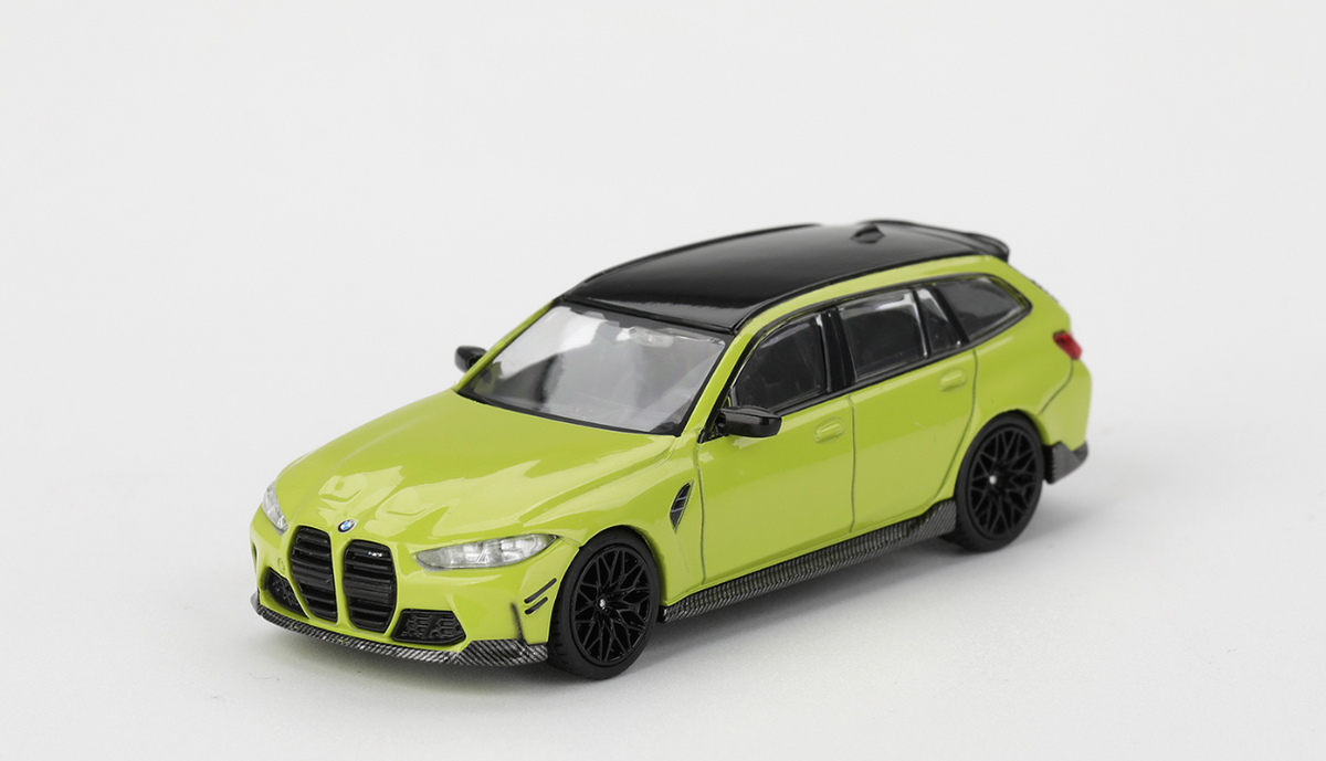 Mini GT 1102 - BMW M3 M Performance Touring - Sao Paulo Yellow (RHD)