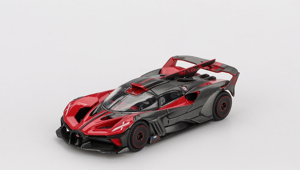 Mini GT 1105 - Bugatti Bolide - Red (LHD)