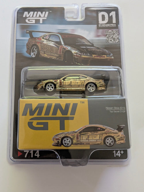 MGT00714-BL - Nissan Silvia (S15) Top Secret D1GP (RHD) BLISTER PACKAGING 164