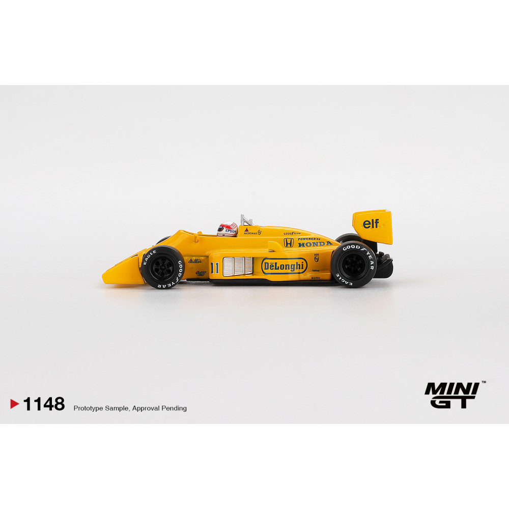MGT01148-BL - LOTUS 99T NO.11 Satoru Nakajima 1987 Monaco Grand Prix Blister Packaging