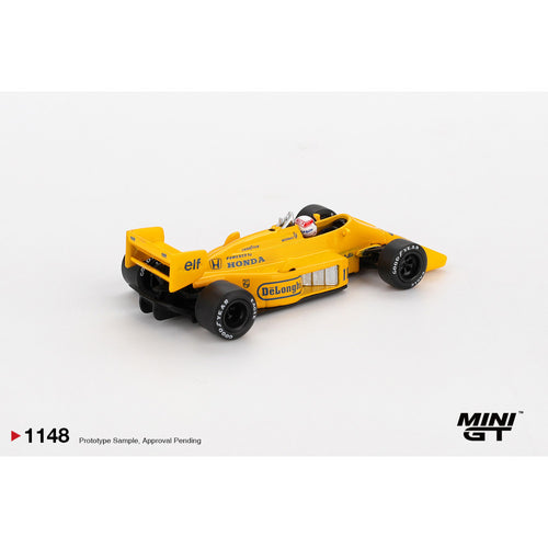 MGT01148-BL - LOTUS 99T NO.11 Satoru Nakajima 1987 Monaco Grand Prix Blister Packaging