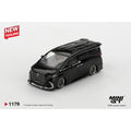 MGT01179-BL - Toyota Alphard 40 Kuhl Black (LHD) BLISTER PACKAGING 1:64