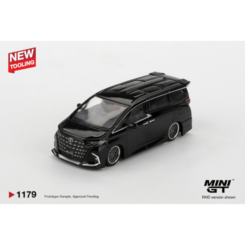 MGT01179-BL - Toyota Alphard 40 Kuhl Black (LHD) BLISTER PACKAGING 1:64