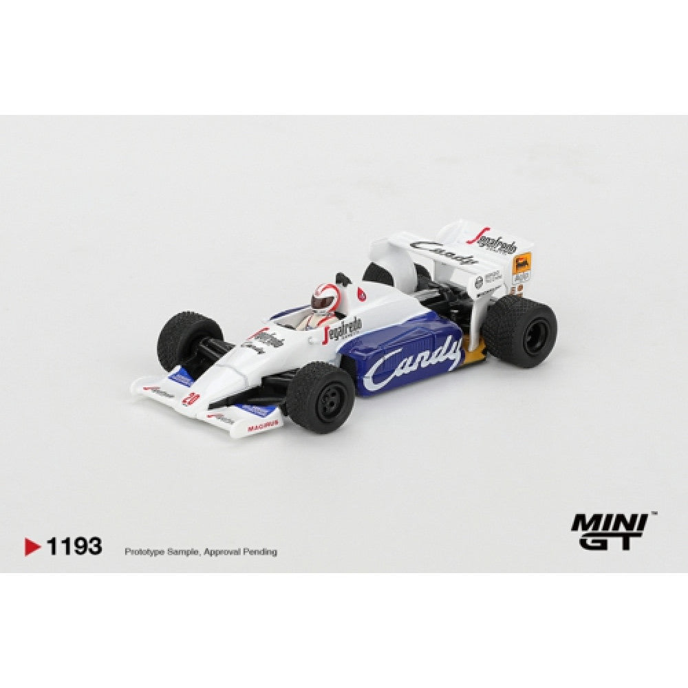 MGT01193-BL - Toleman TG184 No.20 Johnny Cecotto 1984 Monaco Grand Prix BLISTER PACKAGING 1:64