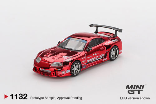 MGT01132-R - Toyota Supra (A80) Top Secret GT-300 TOP SECRET RED CHROME (RHD) 1:64