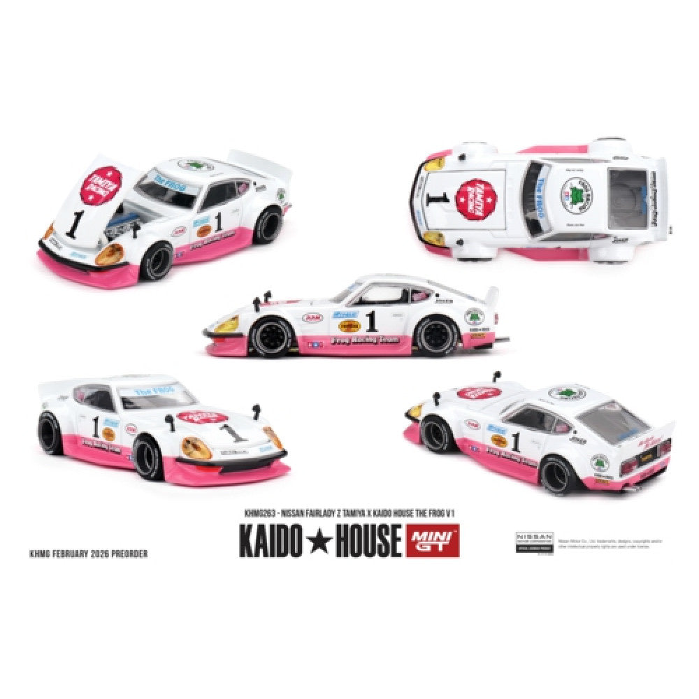 MGTKHMG263 - Nissan Fairlady Z Tamiya X Kaido House THE FROG V1 1:64